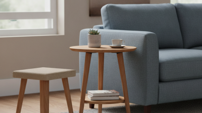 Why Choose Rubber Wood Side Table and Stool for Your Home?