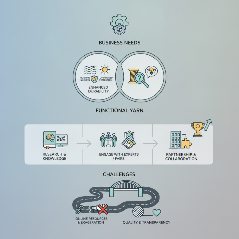 How to Source Functional Yarn for Your Business Needs?