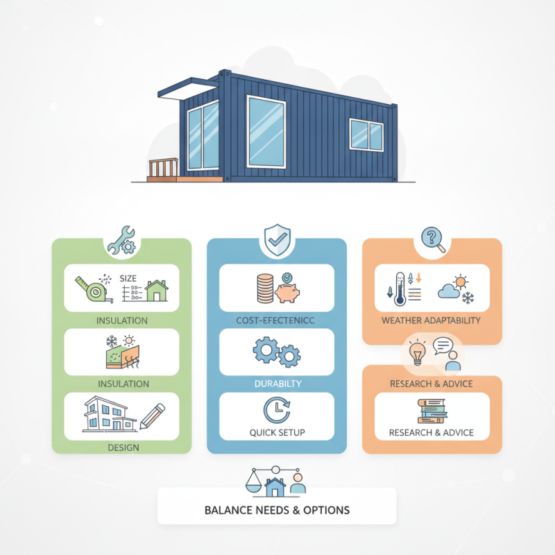 How to Choose the Best Iso Container House for Your Needs?