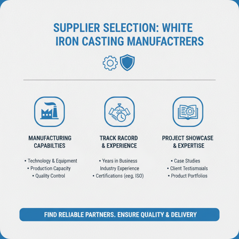 How to Choose the Best White Iron Castings for Your Needs?