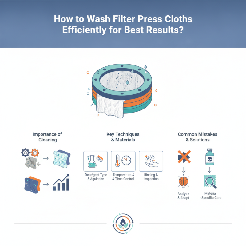 How to Wash Filter Press Cloths Efficiently for Best Results?