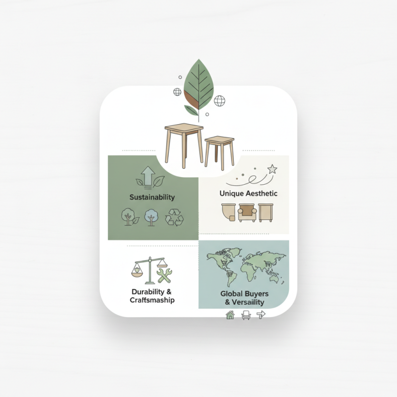 2026 Top Rubber Wood Side Table and Stool for Global Buyers?
