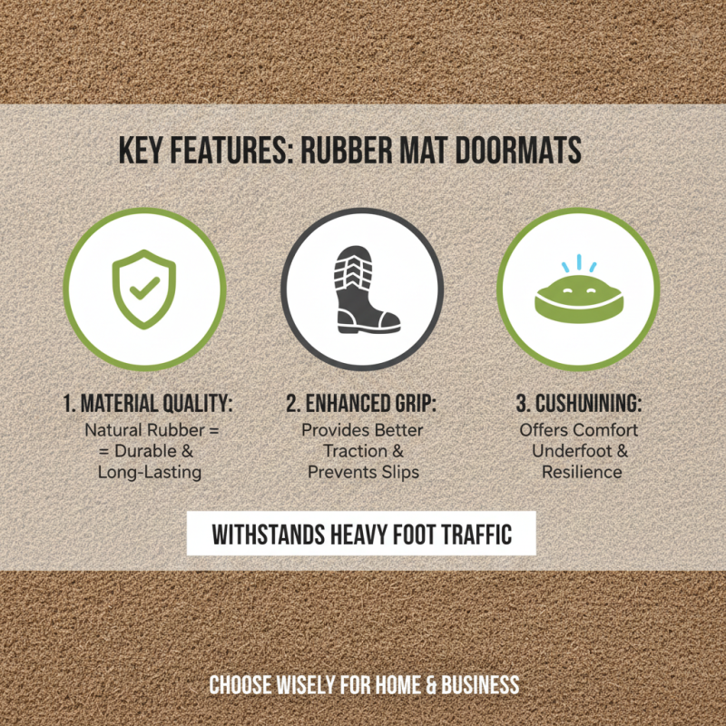 Top 10 Doormat With Rubber Mat Options in China for Your Home?