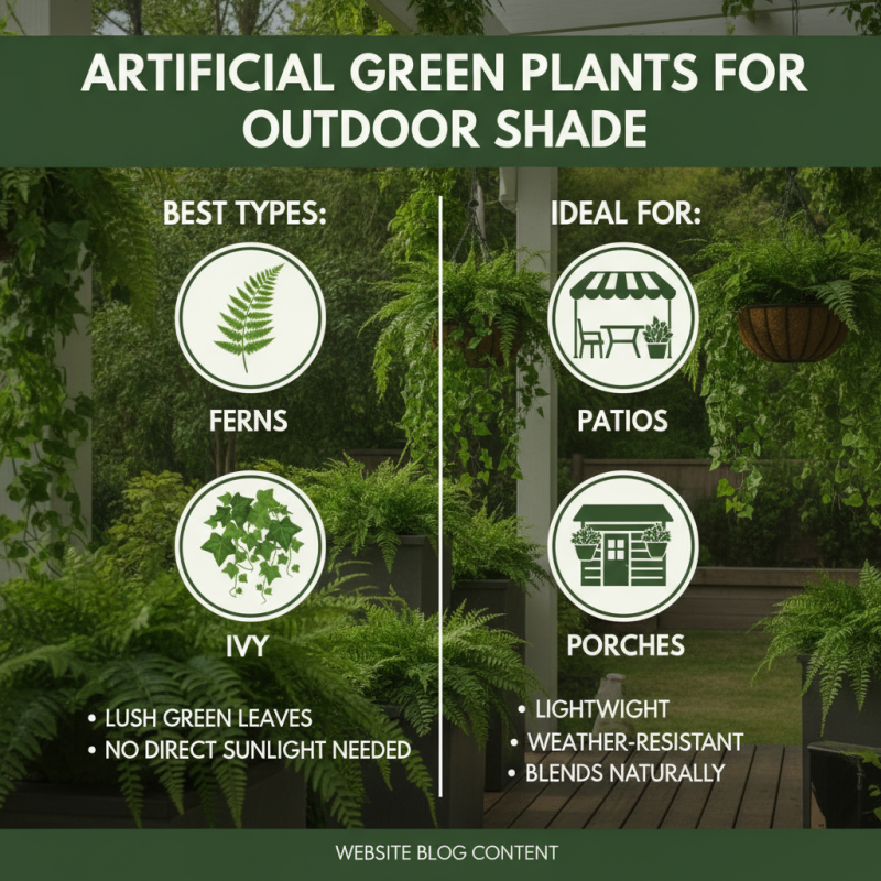 Top 10 Artificial Green Plants For Outside You Need to Buy?
