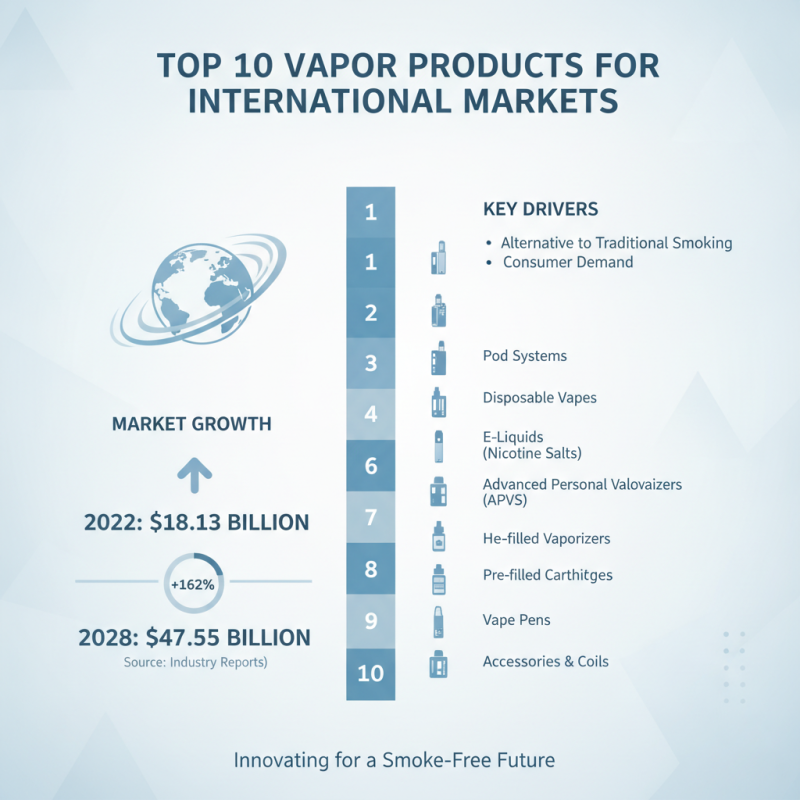 Top 10 China Vapor Vaping Products for Global Buyers?