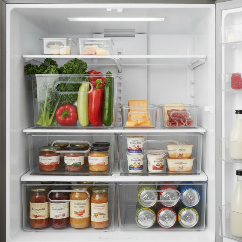 Best Large Fridge Bin With Handles for Efficient Organization?