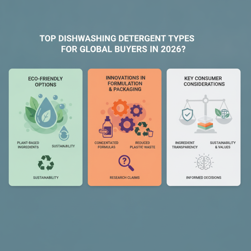 Top Dishwashing Detergent Types for Global Buyers in 2026?