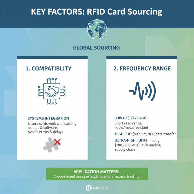 How to Choose the Best RFID Card for Global Sourcing?