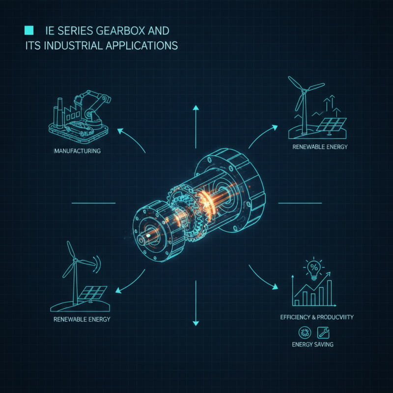 What is IE series gearbox and its applications in industries?