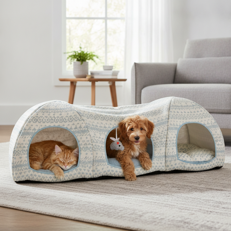 Top Pet Bed Tent Tunnel Designs for Ultimate Comfort and Fun for Pets?