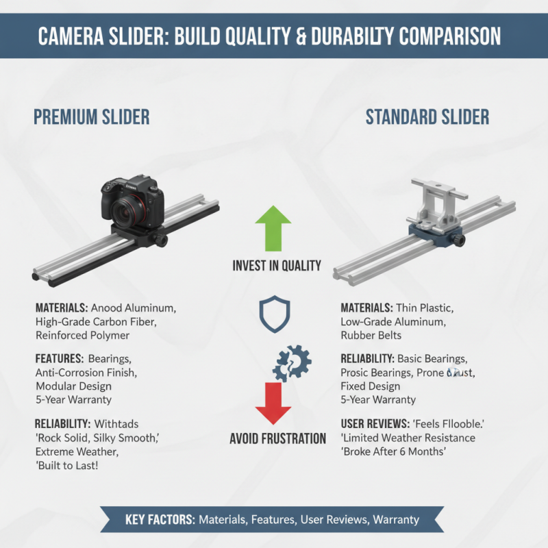 Top 10 Camera Slider Vertical Options for Filmmakers in China?