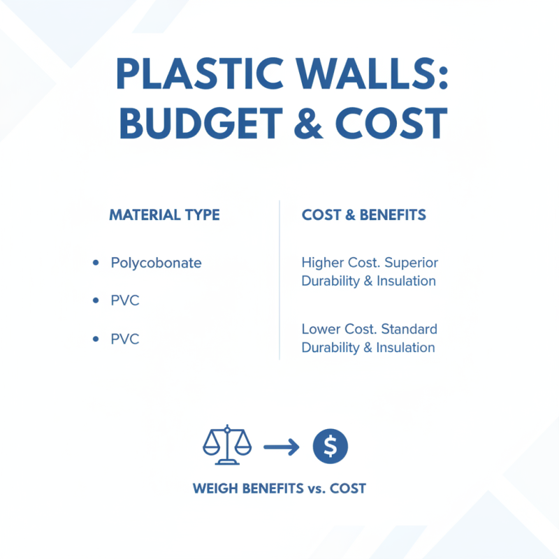 How to Choose the Best Plastic Walls for Your Project?