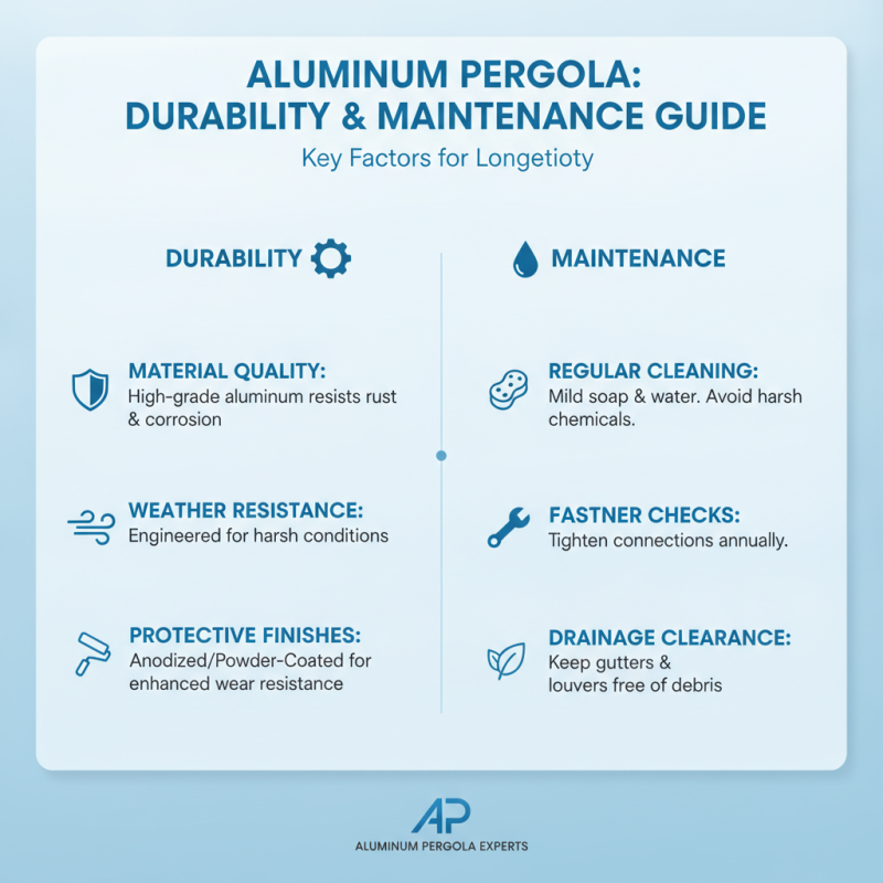 2026 How to Choose an Aluminum Pergola With Canopy?