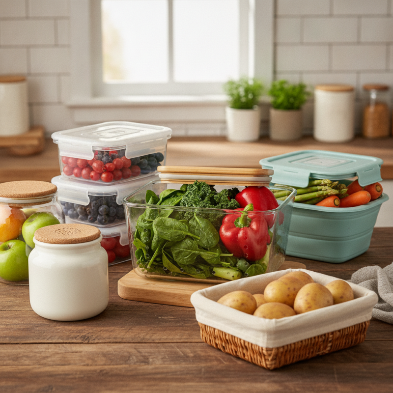 Top 5 Tips for Choosing Storage Containers for Vegetables and Fruits?