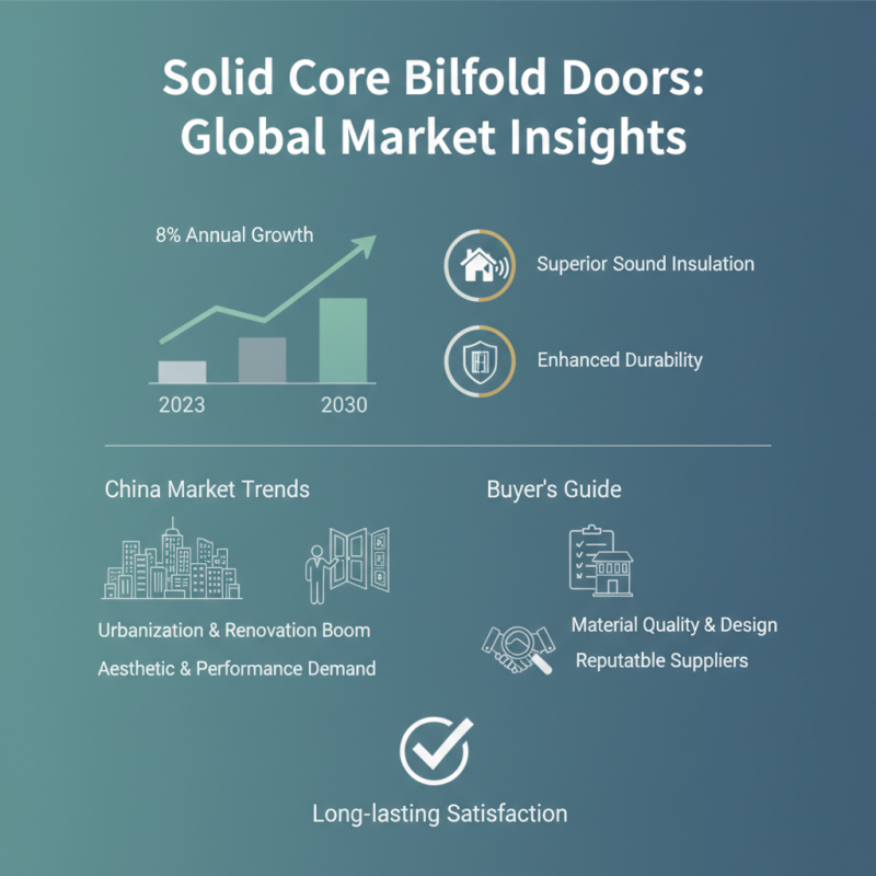 Top Solid Core Bifold Doors for Global Buyers in China?