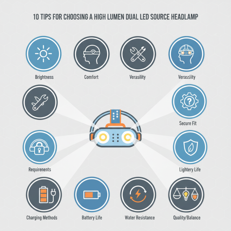 10 Tips for Choosing the Best High Lumen Dual LED Source Headlamp?