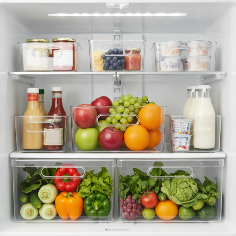 Best Large Fridge Bin With Handles for Organizing Your Kitchen?
