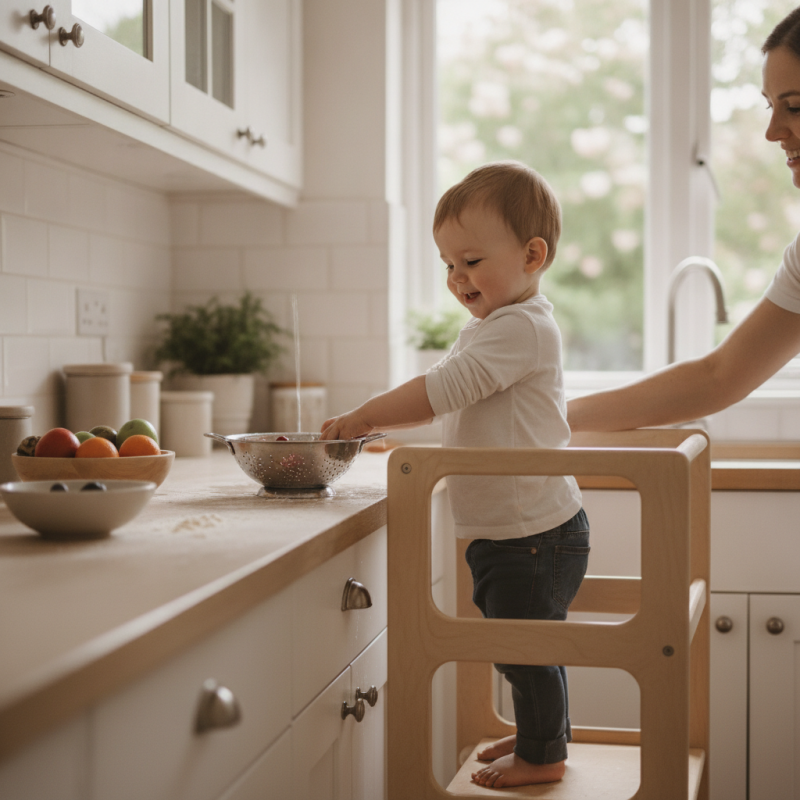 How to Choose a Montessori Birch Plywood Learning Tower?
