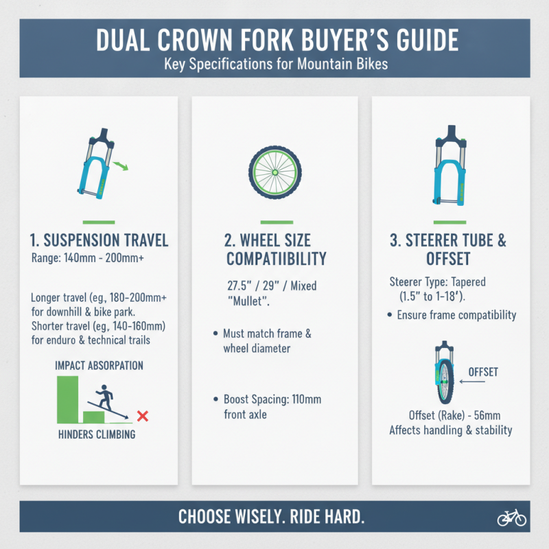 How to Choose the Right Dual Crown Fork for Your Bike?