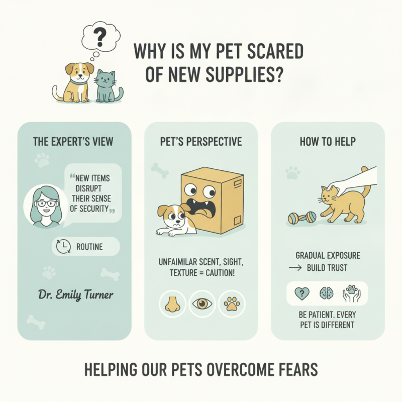 Why is My Pet Scared of New Supplies and How to Help?