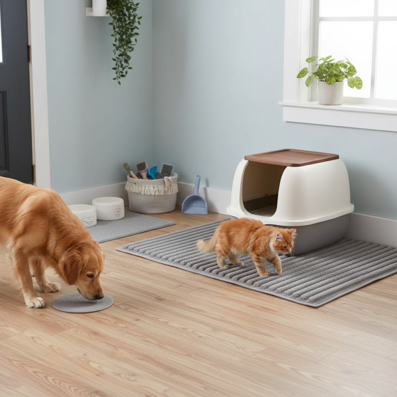 How to Reduce Litter Tracking Around the House Effectively?