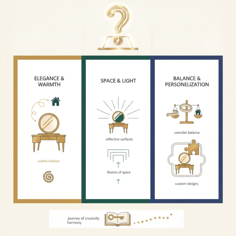 Why Choose a Brass Dressing Table for Your Home Decor?