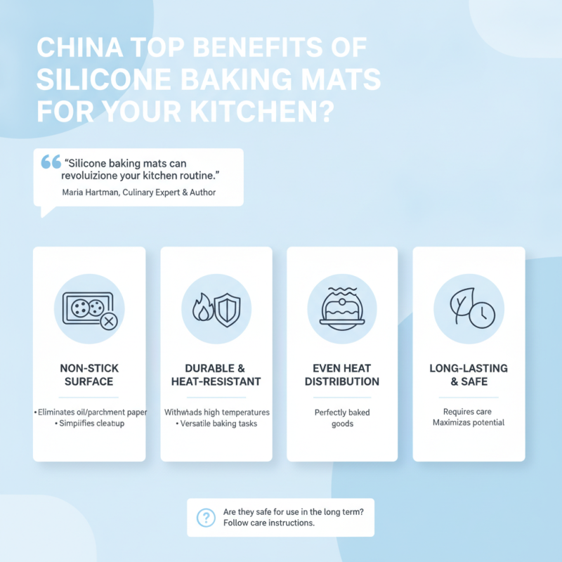 China Top Benefits of Silicone Baking Mats for Your Kitchen?