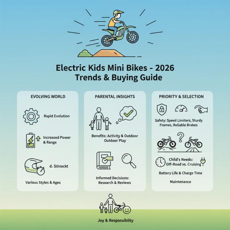 2026 Top Electric Kids Mini Bike Trends and Buying Guide?