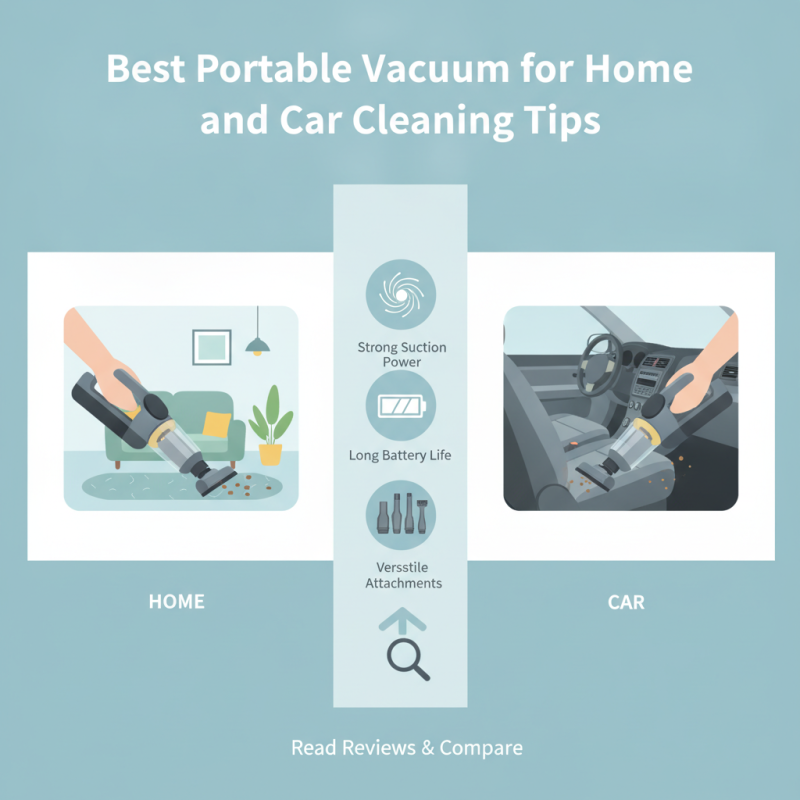 Best Portable Vacuum for Home and Car Cleaning Tips?