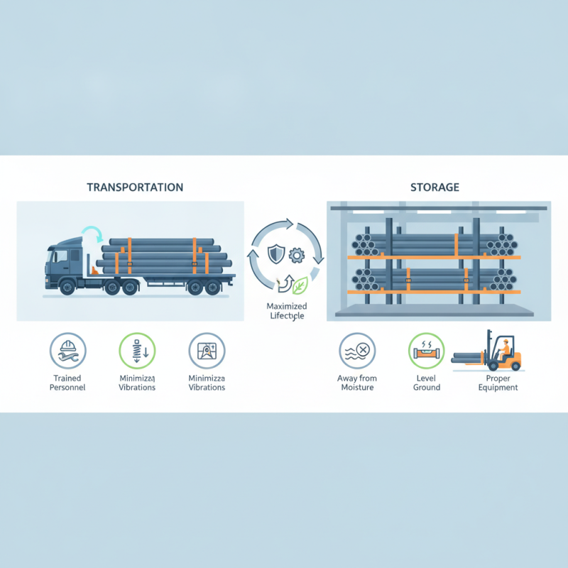 How to Safely Transport and Store Steel Pipes in 2026?
