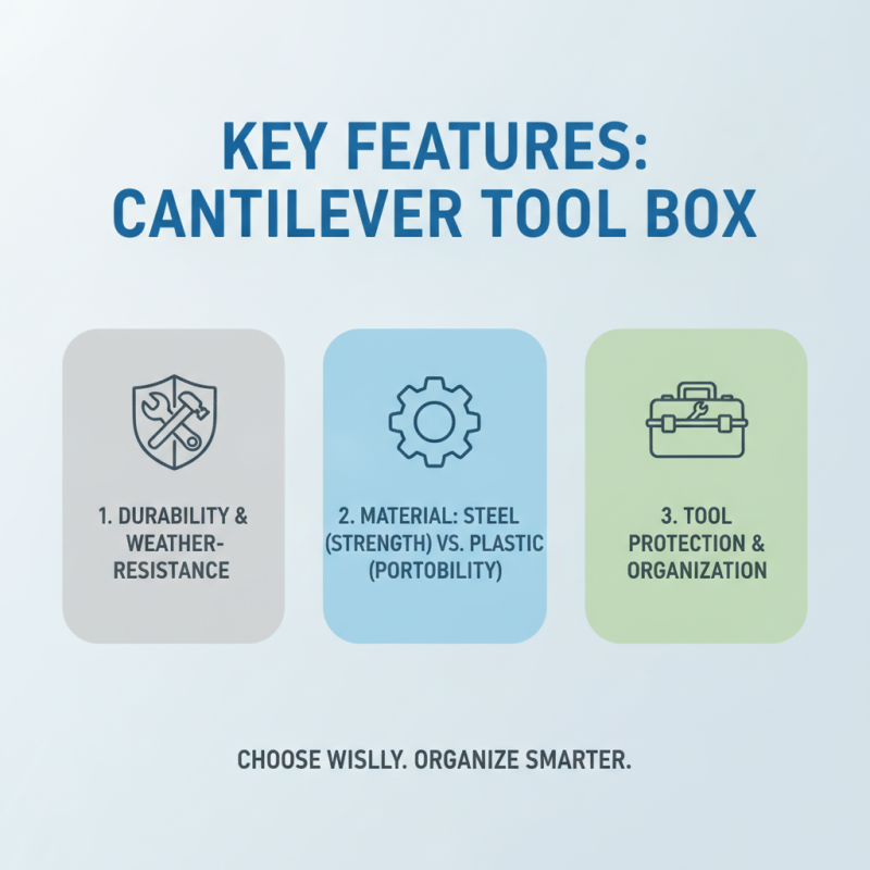How to Choose the Best Cantilever Tool Box for Your Needs?