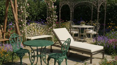 Top 10 Wrought Iron Garden Furniture Styles for Your Home?