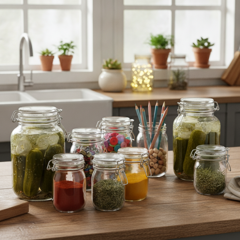 What is the Best Use for Glass Jars with Lids?