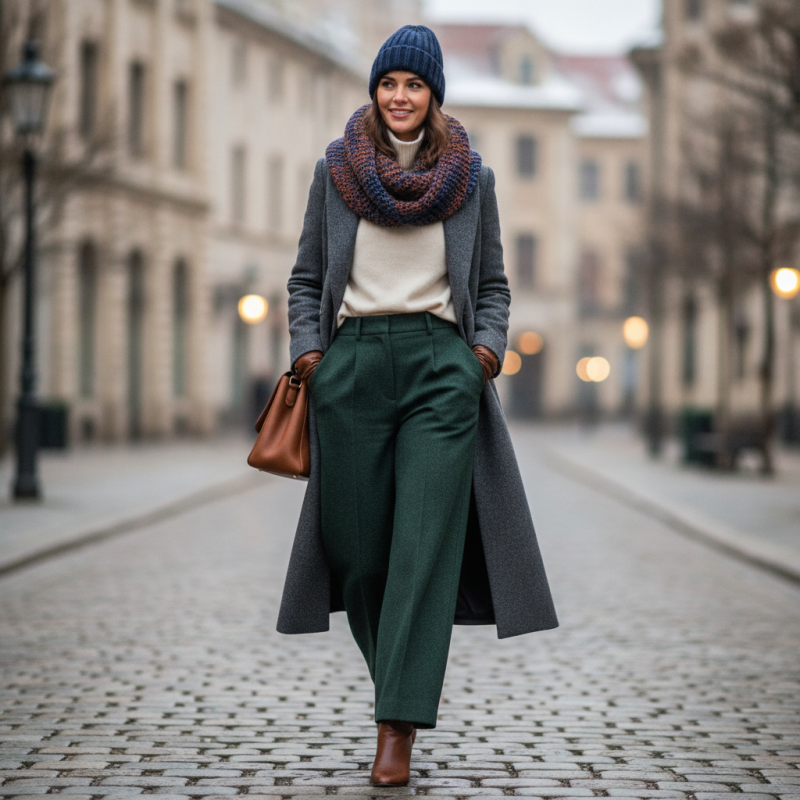 Best Outfits to Wear with Trousers in Winter?
