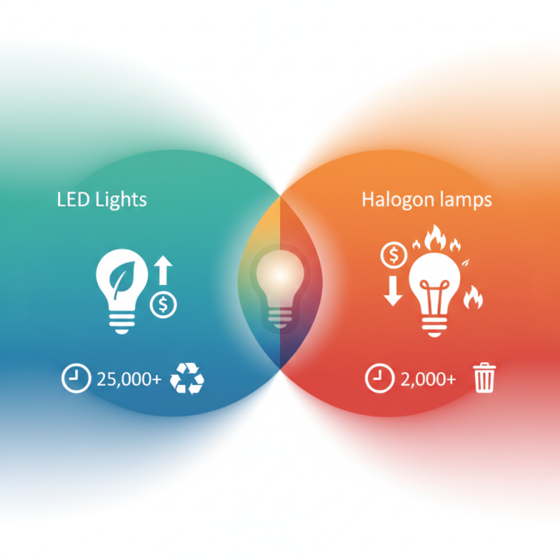 Why LED Lights Outshine Halogen Lamps for Your Needs?