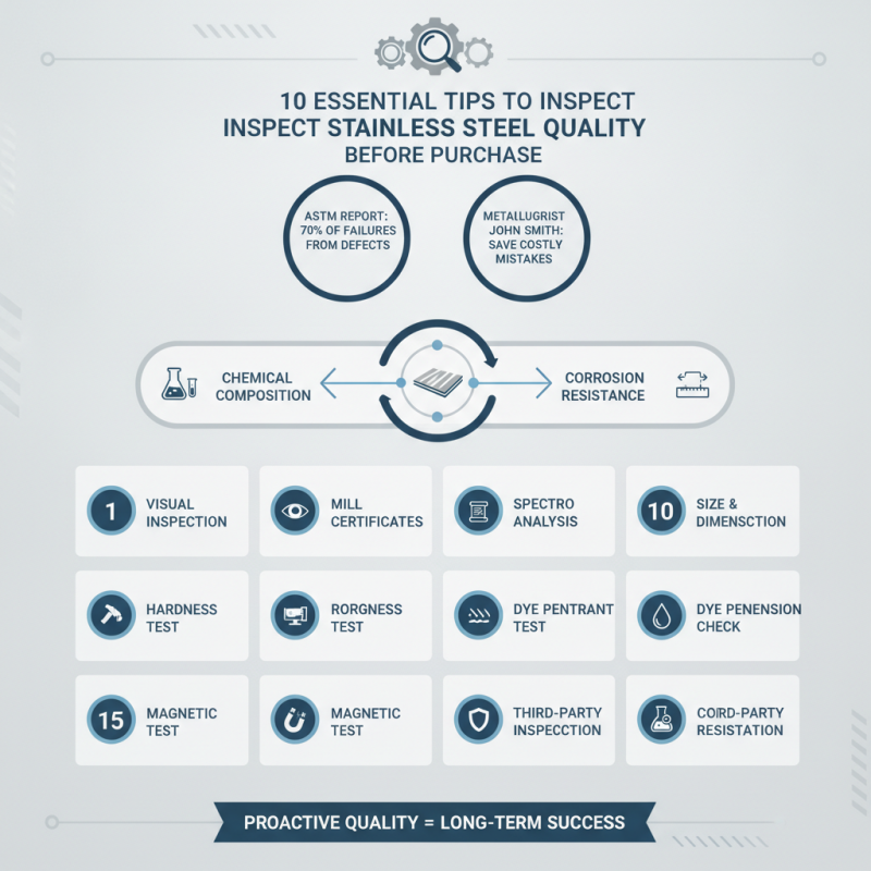 10 Essential Tips to Inspect Stainless Steel Quality Before Purchase?