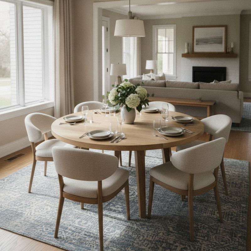 Why Choose a Round Dining Table Over Rectangular Options?