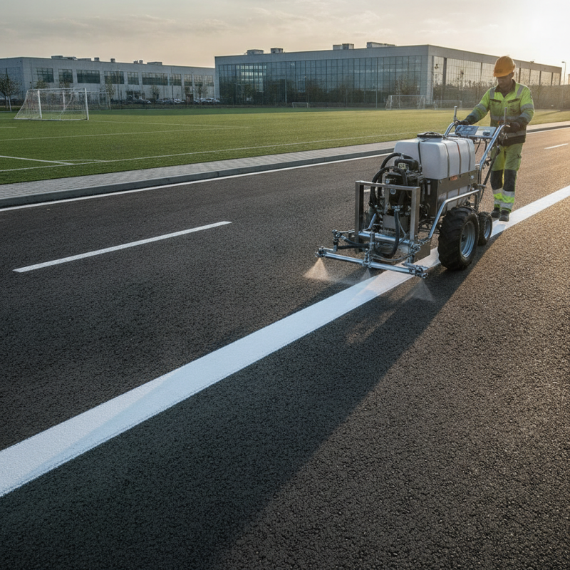 What is a Line Marking Spray Machine and How Does It Work?