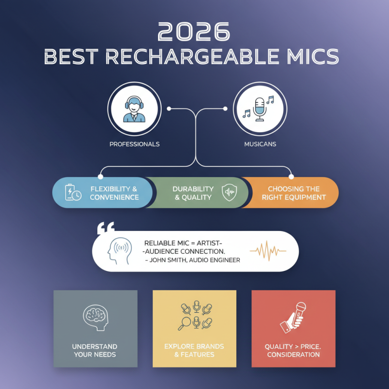 2026 Best Rechargeable Mic for Professionals and Musicians?
