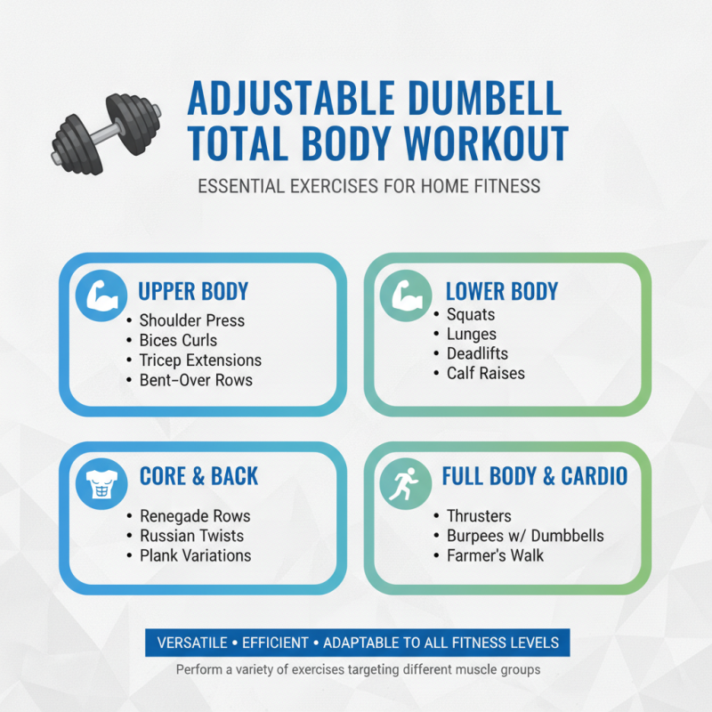 Best Adjustable Dumbbells with Bar for Home Workouts?