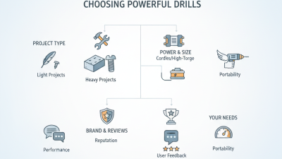 How to Choose Powerful Drills for Your Projects?