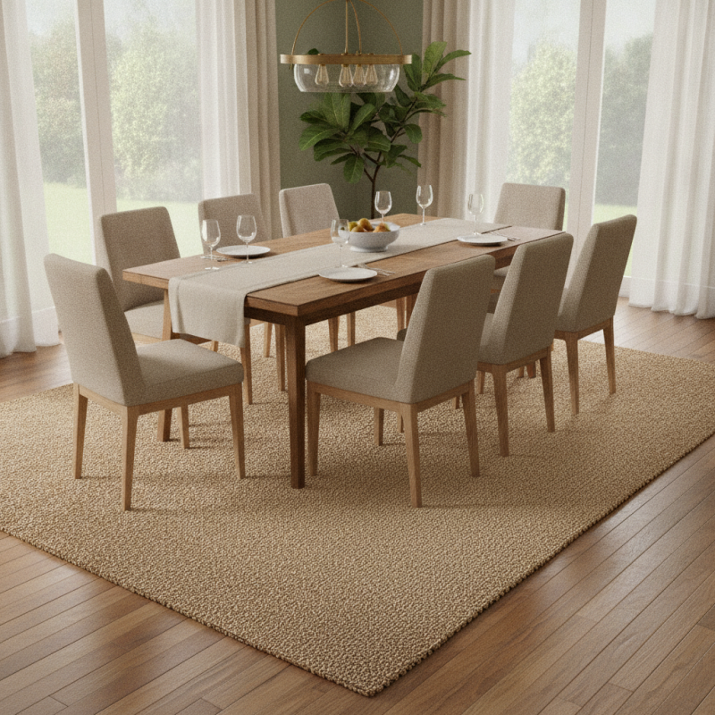 Top 10 Reasons Why You Need a Rug Under Your Dining Table?