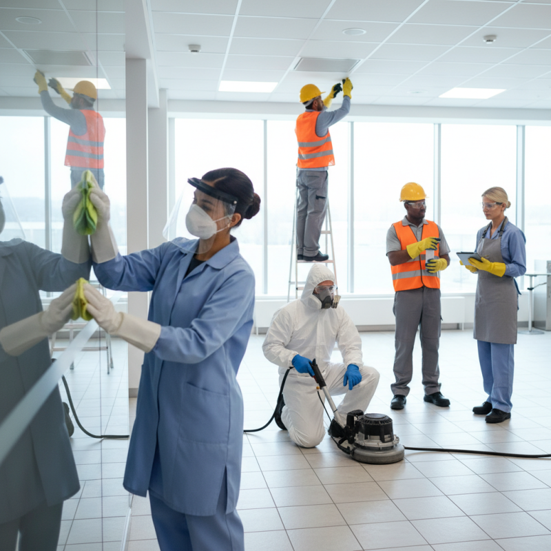 How to Choose the Right Protective Gear for Cleaning Staff?