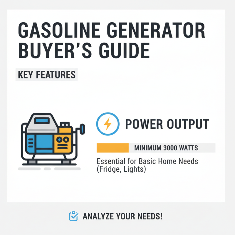 How to Choose the Best Gasoline Generators for Your Needs?