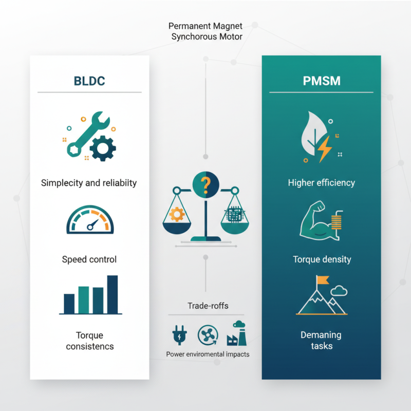 How to Choose Between BLDC and PMSM Motors for Your Needs?