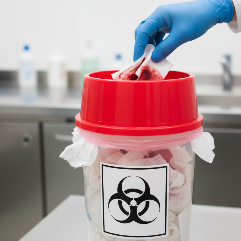 Why You Should Safely Dispose of Used Medical Bandages?
