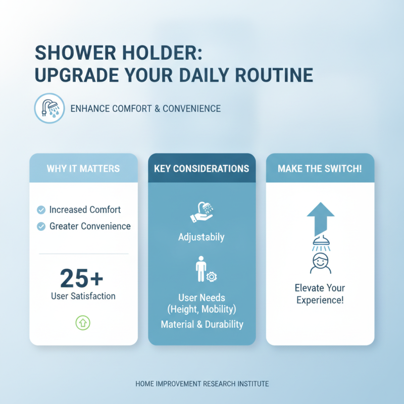 What is a Shower Holder and How Does It Enhance Your Shower Experience?