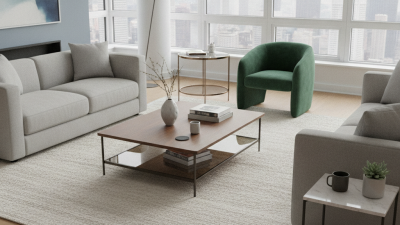 How to Choose the Perfect Modern Coffee Table for Your Living Space?