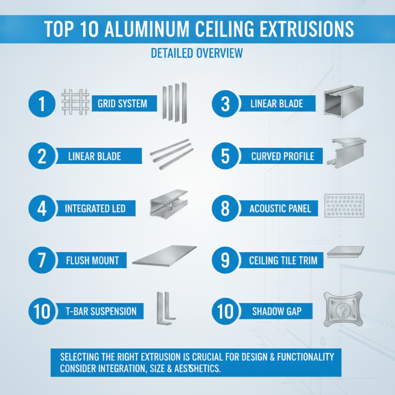 Top 10 Industrial Aluminium Ceiling Extrusions for Your Next Project?