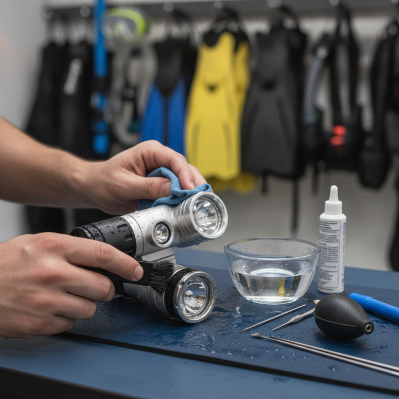 10 Essential Tips for Cleaning and Maintaining Underwater Diving Lights?